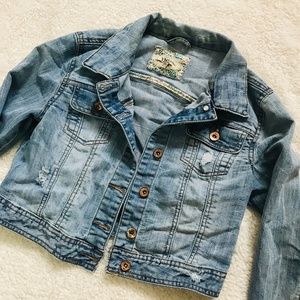 Cropped Jean Jacket